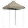 VidaXL Folding Retractable Reception Tent Taupe 200x200x306 Cm, Tent, Awning Tent, Gazebo Awning, Gazebo Tent, 4004986