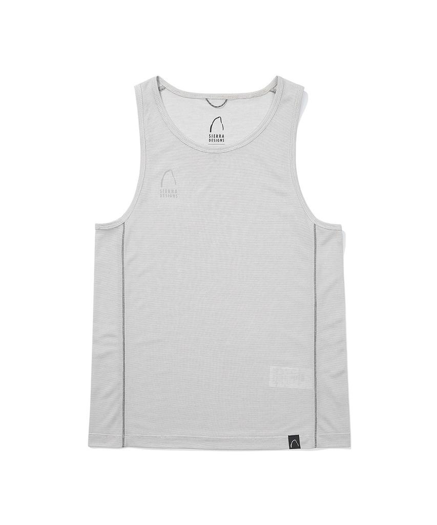 SIERRA DESIGNS W) Serac Polartec Delta Singlet Natural Gray