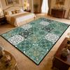 Bohemian Ethnic Patchwork Bedroom Carpet Decoration Home Washable Non-slip Dining Room Mandala Rug Large Area Softy Parlor Mat