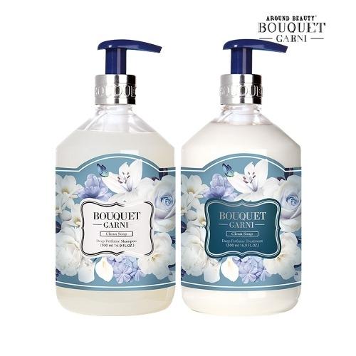 BOUQUET GARNI Deep Perfume Clean Soap Scent 500ml Shampoo x1 + Treatment x1_631507