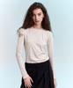 Heo Knotted Long Sleeve Top_Ivory
