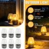 Solar Candle Lights, Table Lamp, Wine Glass Candle Lights, Portable Candle Lights, Led Night Light, Solar-Powered Candle Lamps For Indoor