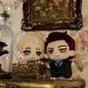 Season 3 Omens Good Plush Dolls Pendant 10cm Angel Aziraphale Stuffed Toy Crowley Plusie Keychain Ornament Gift Dolls