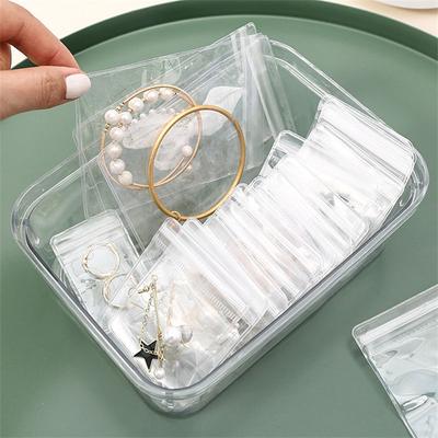 Jewelry Box 20PC Transparent Pressurizing Window Anti-Oxidation Waterproof and Moisture-proof Storage Bag