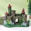 European Style Castle Resin Ornament for Aquarium Landscaping