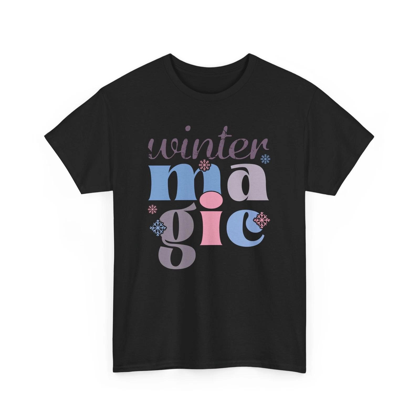 Winter Magic Shirt | Frosty Nights T-Shirt | Stylish Winter Fashion Statement 4XL