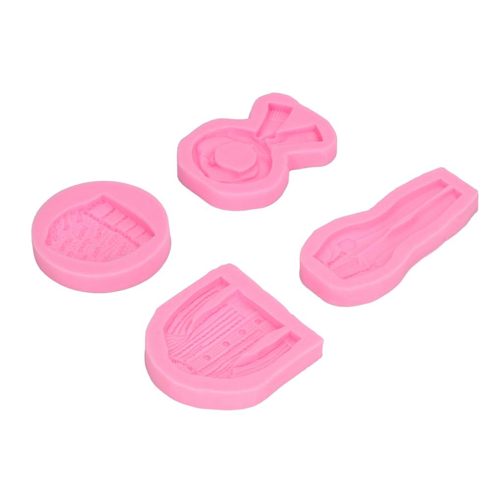 Silikonformen Handwerksarbeiten Feine Verarbeitung Niedliche Form Silikonmaterial Fondantformen