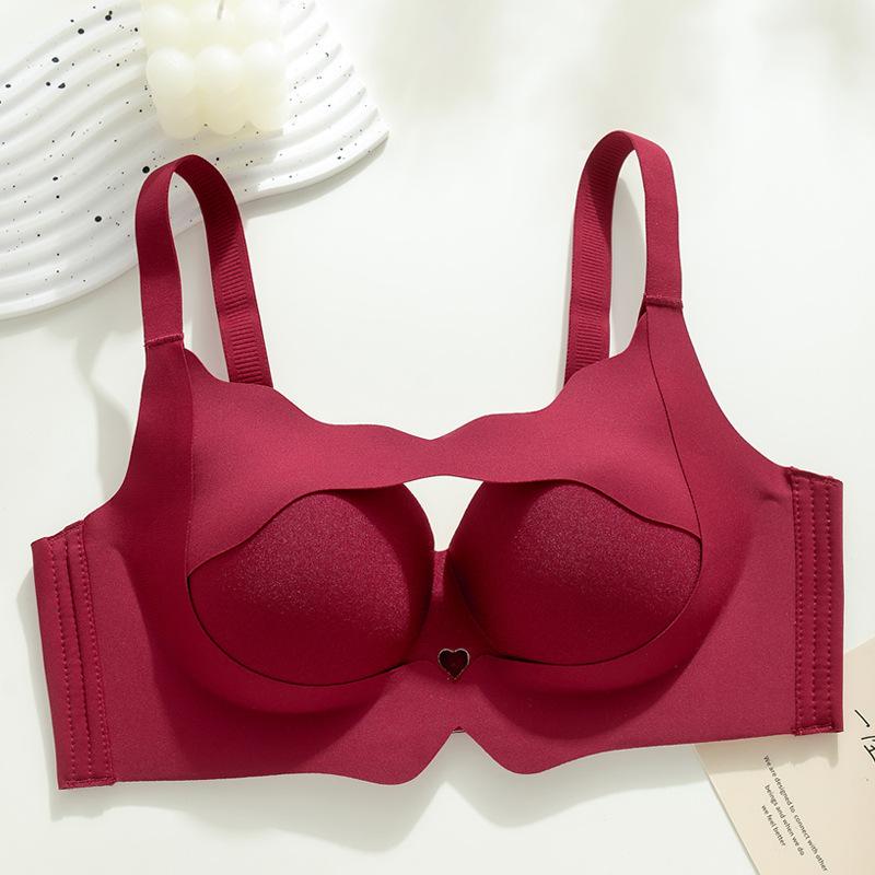 Round Chest Underwear Women Gather Small Breasts Without Traces, Half a Cup Shows Large, Close Secondary Breasts, Anti-sagging Flat Chest Bra Cover