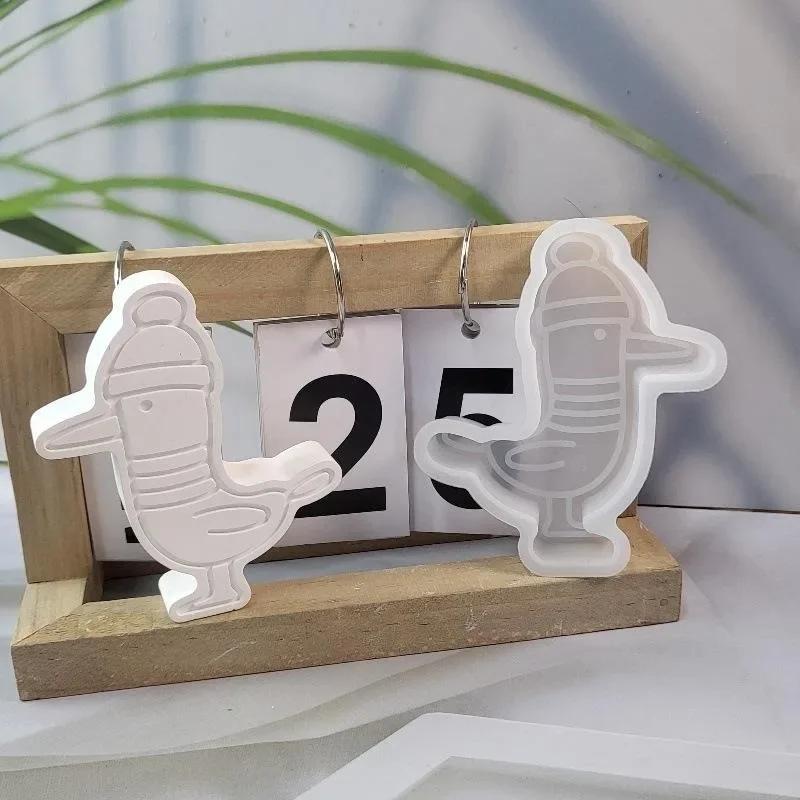 Creative Design Bird Ornaments Mold Handmade DIY Silicone Molds Plaster Decorative Molds Suitable Household Candle Molds