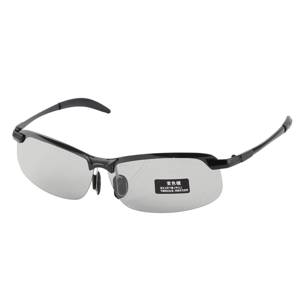 Men s Photochromic Glasses Fashion Discolored Sunglasses Pilot Photochromic Sunglasses