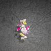 2026 Fine Jewelry 925 Sterling Silver Marquise Amethyst Citrine Ruby  Willow Twig Leaves Open Ended Ring for Women Gift