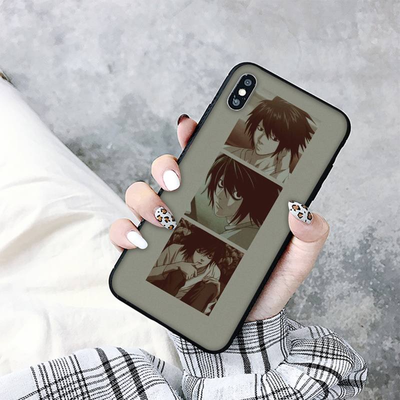 MaiYaCa Anime Manga Death Note Ryuk Phone Case for Iphone 13 11 12 Pro XS MAX 8 7 6 6S Plus X 5S SE 2020 XR Cover