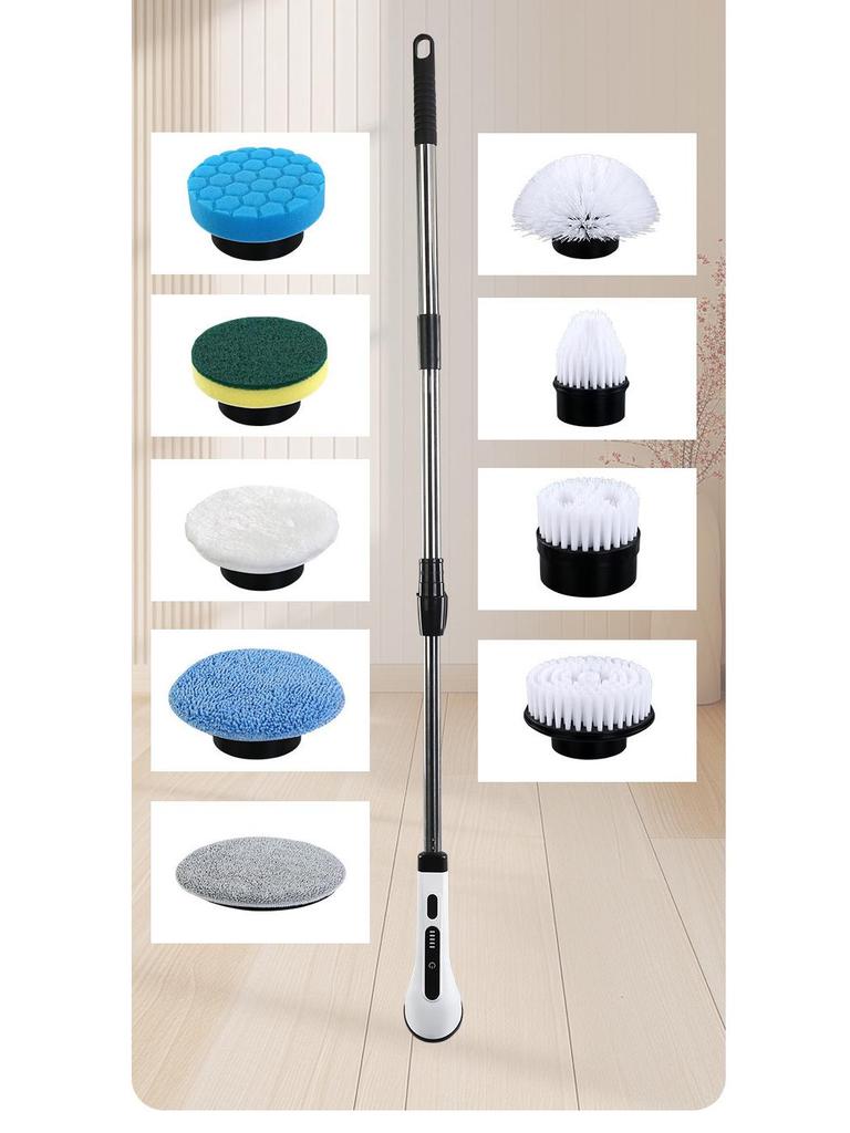 Multi-function Electric Cleaning Brush for Kitchen, Bathroom, and Floor