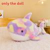 Shark Plush Dolls With Bright Colors For Gift For Kids And Collectors Gift