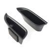 2Pcs Car Front Door Handle  Storage Box Tray Bin Kit For Cadillac ATS 2015-2018