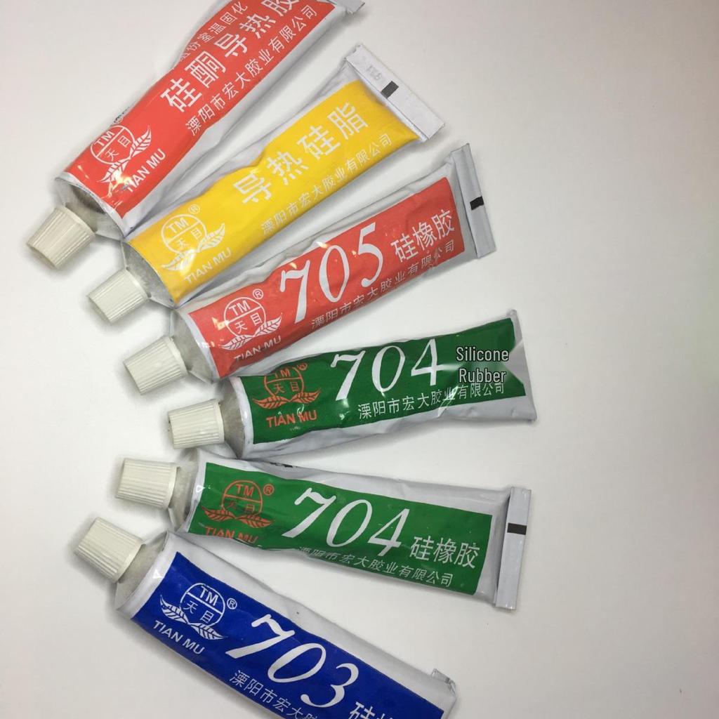 Tianmu 705 Transparent Silicone Sealant: Waterproof, High & Low Temp Resistance (-60°C To 250°C).