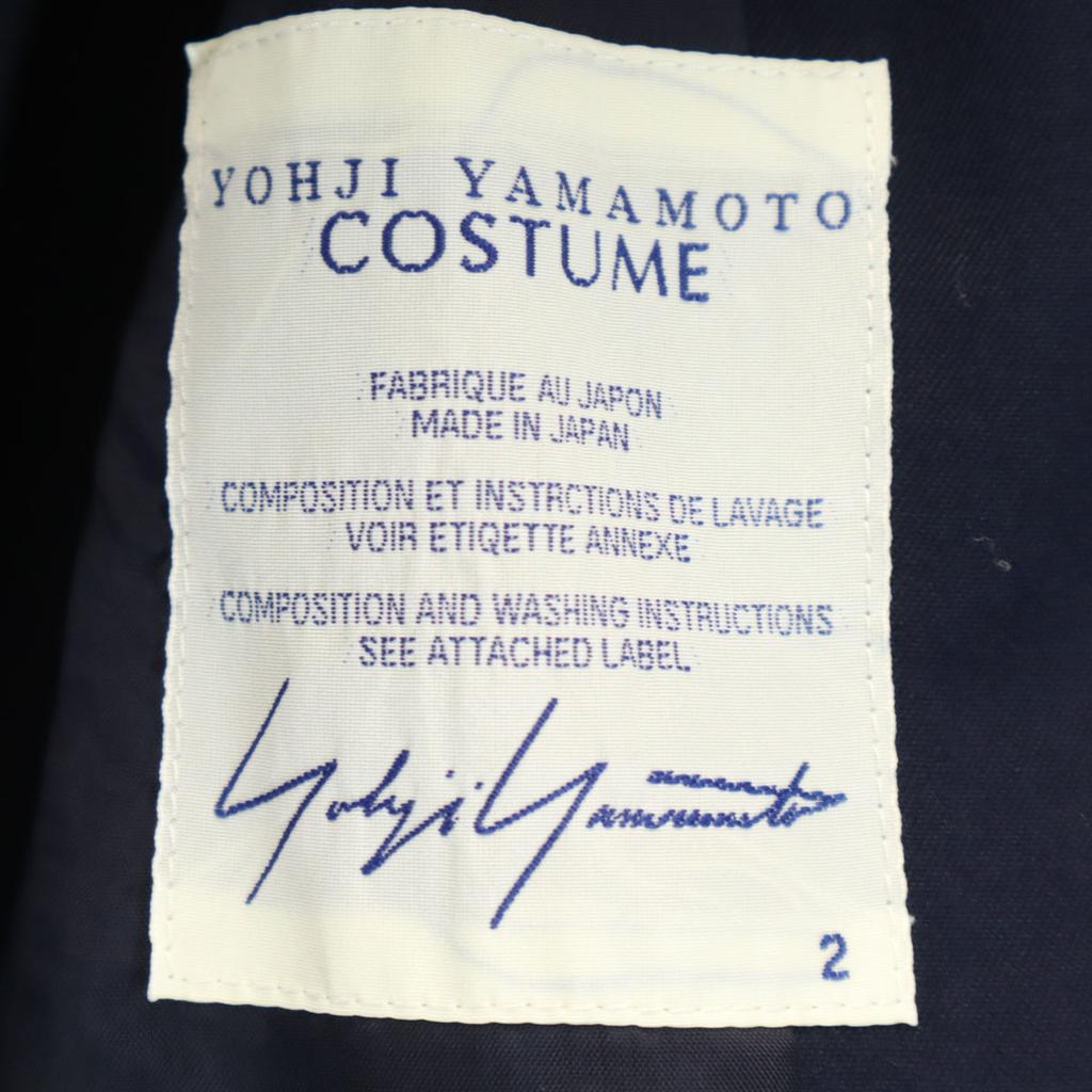 YOHJI YAMAMOTO COSTUME made in Japan Jacket Setup 2/1 Navy Women Used