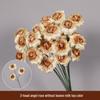 Caramel Color Artificial Floral Wedding Decor - Ceiling and Roadway Arrangements, Coffee Tone Fake Flowers.
