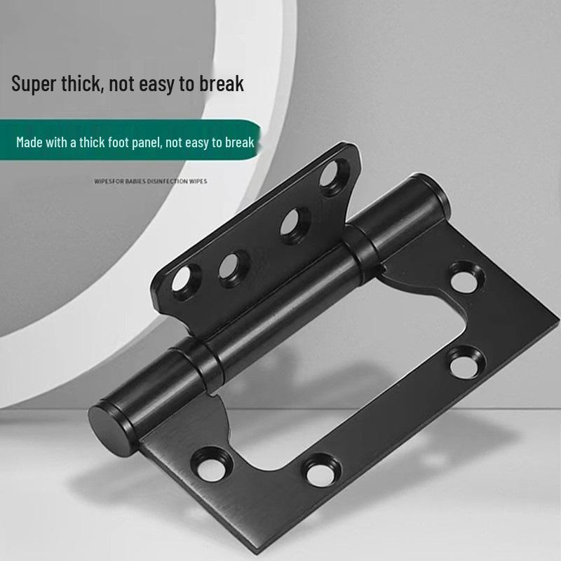 4/5 Zoll Einsteckloses leises Klappscharnier, Verdickter 304 Edelstahl für Holztüren