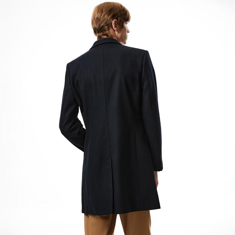 J.LINDEBERG Men's Wool Blend Mid-Length Coat