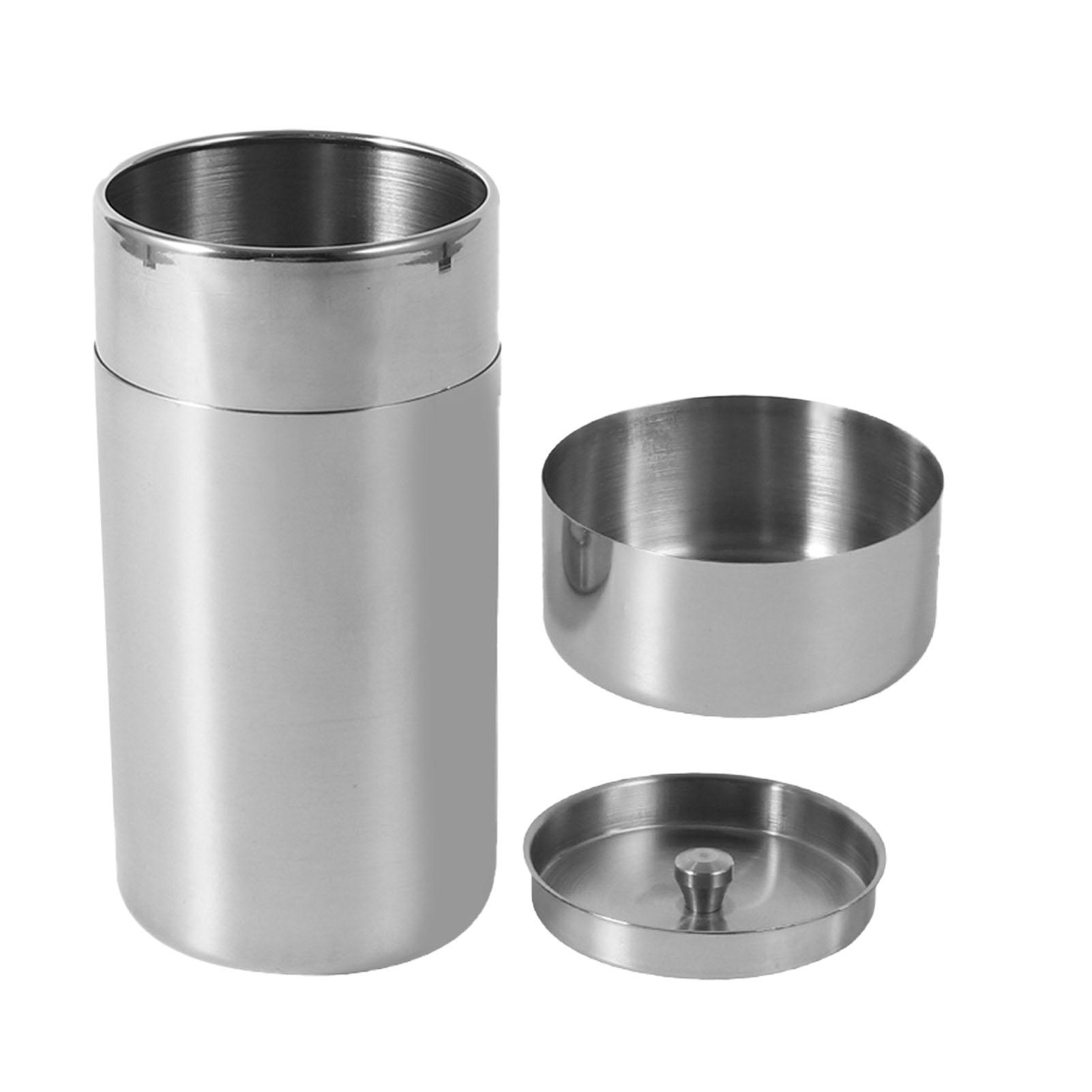 

Stainless Steel Tea Tins Canister Home Kitchen Canisters for Tea Coffee Sugar Storage L 120x60x0.3cm / 47.2x23.6x0.1in