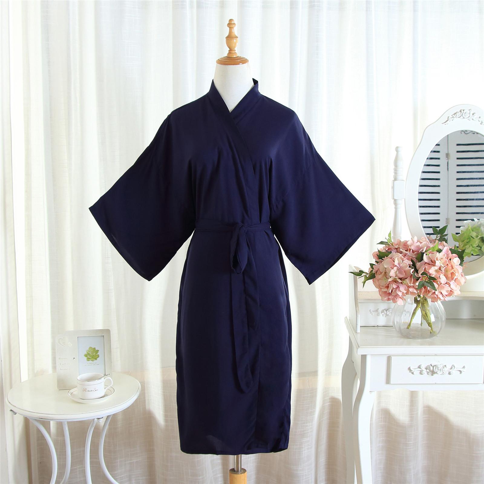 

Однотонный хлопок, домашний, средней длины, простой кардиган-кимоно для мужчин и женщин с банным халатом, ночная рубашка, модный темперамент, элегантный, удобный, домашняя одежда One size