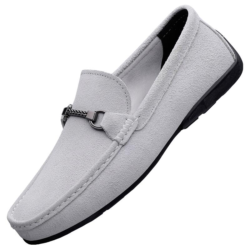 

Модная мужская обувь из натуральной кожи Классический деловой универсальный стиль ПЛАТЬЕ офис Досуг Улица На открытом воздухе Высококачественная элегантная обувь 44 серый