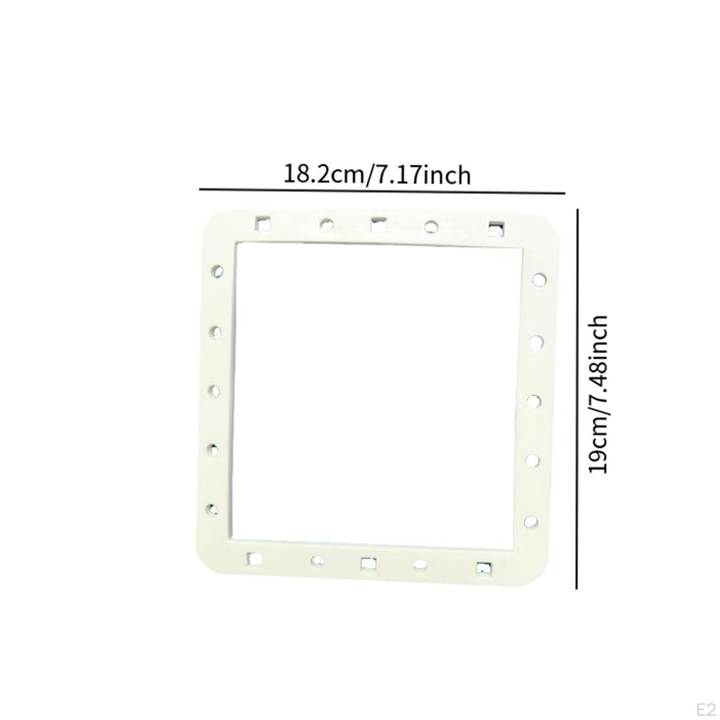 Bassenghåv Pakning Erstatning Gummi Anti Lekkasje Tilbehør Standard Firkantede Pakninger for SP1091WM