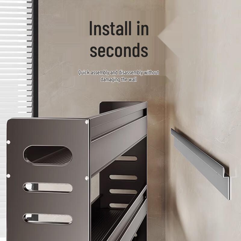 Yunshuang Wall-mounted Kitchen Spice Rack