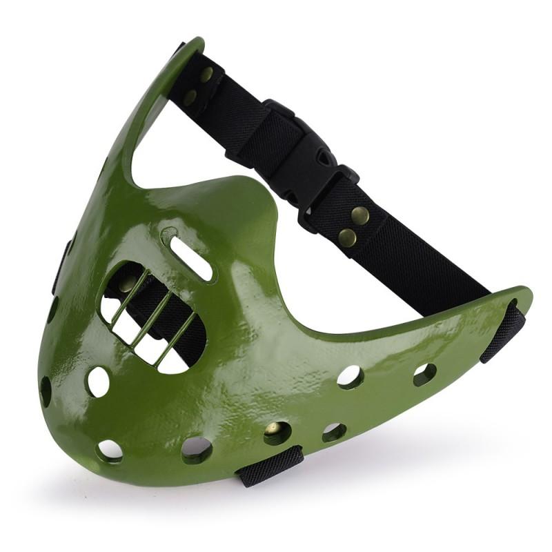 Horror Movie Silence Of Lambs Resin Mask Halloween Costume Party Prop