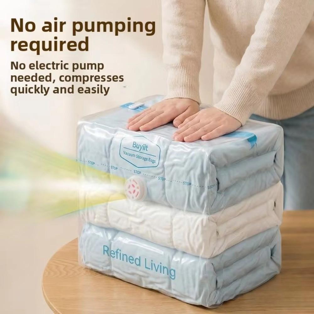 Large Capacity Vacuum Storage Bag Dust-proof Clothes Blankets Organizer  Travel Accessories