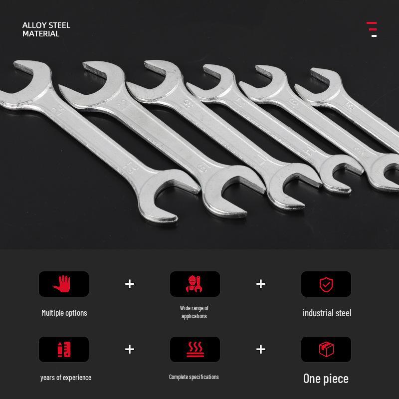 High-Strength Double Open-End Wrench for Rebar