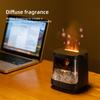 Planet Humidifier Night Light 200ML Colorful Flame Essential Oil Diffuser With Remote Table Beside Lamp For Bedroom Decor