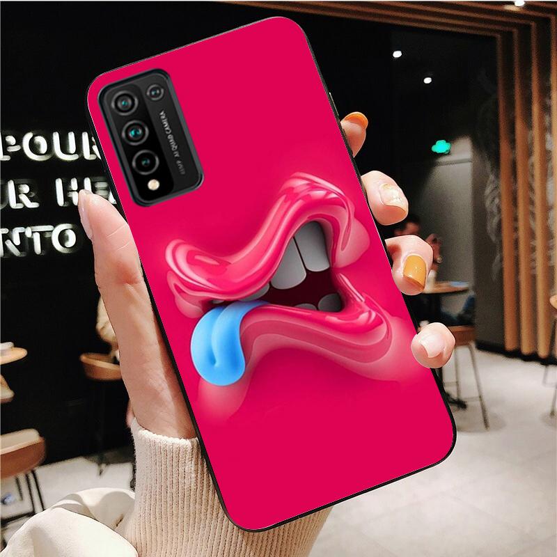 Funny Face Phone Case for Huawei Honor 50 10X Lite 20 7A 7C 8X 9X Pro 9A 8A 8S 9S 10i 20S 20lite 7X 10 Lite