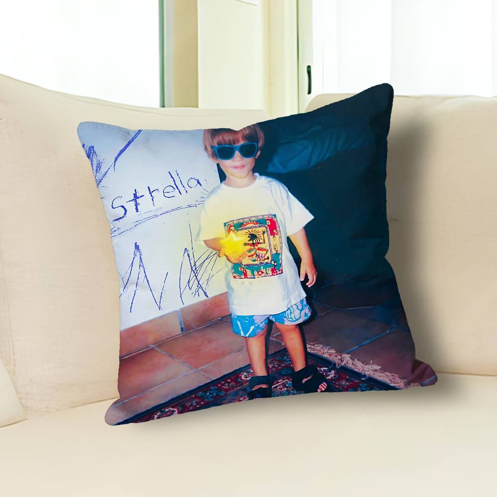 Singer M-Mora Album MICRODOSIS Pillow Cases for Bedroom Living Room Sofa Home Decor Polyester Cushion Cover with Zipper