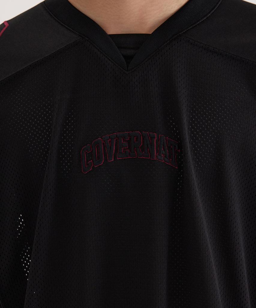 COVERNAT Blockcore Hockey Jersey T-Shirt Black