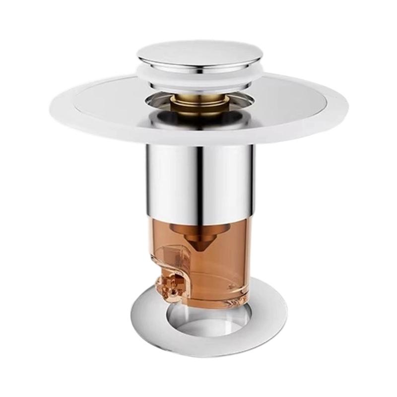 Drain Filter Bounce Cores Sink Drain Plug Sink Basins Drain Basket Sink Stoppers for Bathroom Kitchen Enduring
