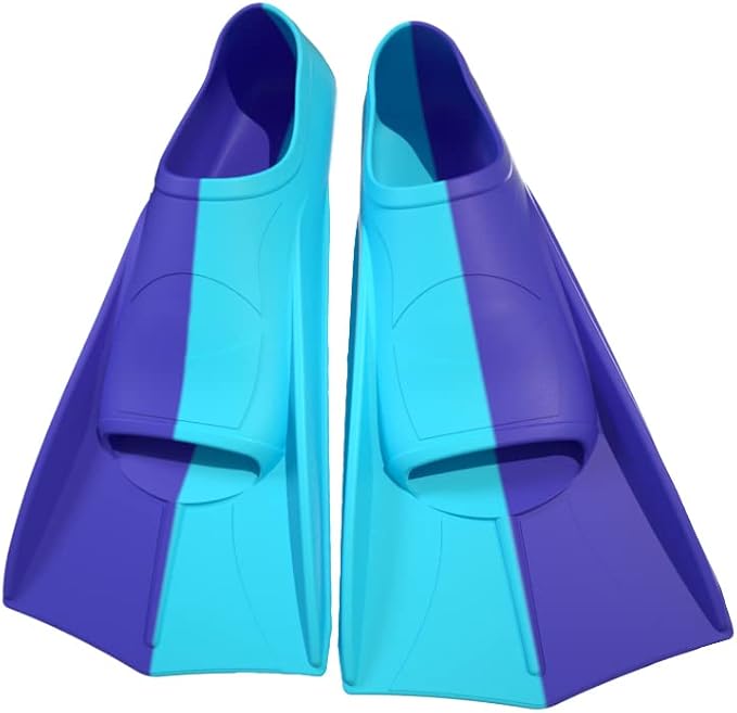 Professional Adult Kids Swim Training Flippers Carbon Blade Swimming Fins Dive Scuba Diving XXXS(24-26) чёрный
