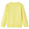 Light Yellow Sweatshirt for Children 5 Sizes Available