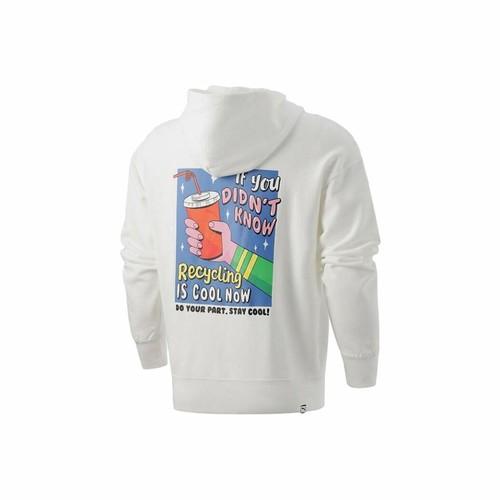 

PUMA Men s Autumn Solid Color Sweatshirt with Fun Print, White EU S білий