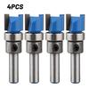 1-3/4\" Long Router Bits 1/4*1/2*11.9 Alloy Cutter Flush