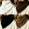 Women'S Autumn Winter Warm Faux Mink Scarf, Temperament All-Match Faux Neck Protector All-Match Neck Scarf