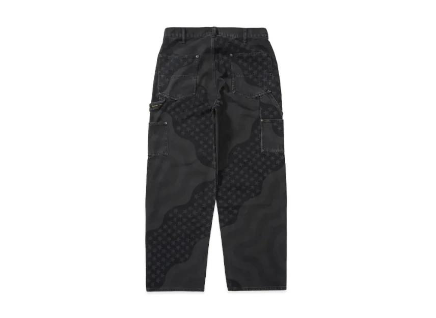 Supreme Flag Double Knee Painter Pant "Black"