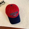 Cotton Baseball Cap Punk Letter Prints Embroidery Patchwork Peaked Hat Girls Outdoor Use Sportss Long Brim Sun Protection Hat Women Hip Hop