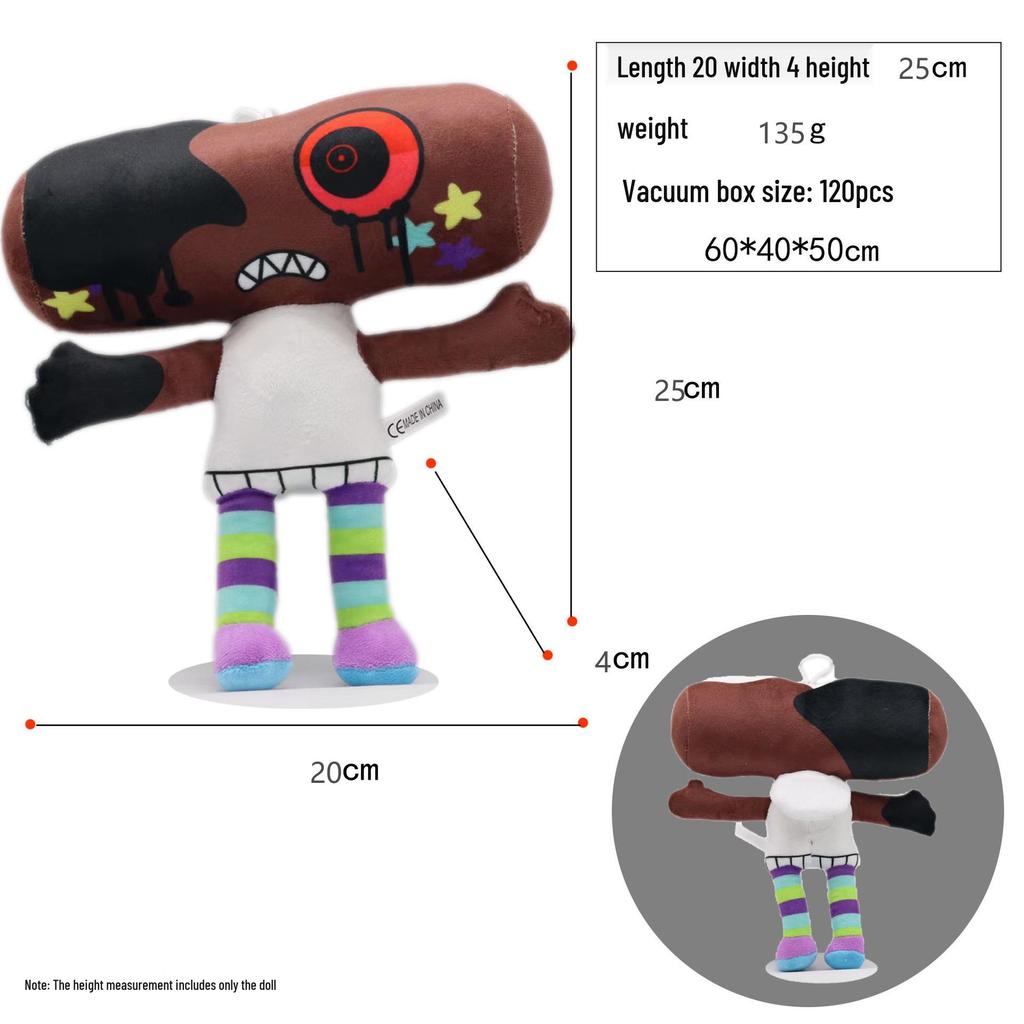 Dandy's World Plush Toy Doll - Cartoon Game Peripheral