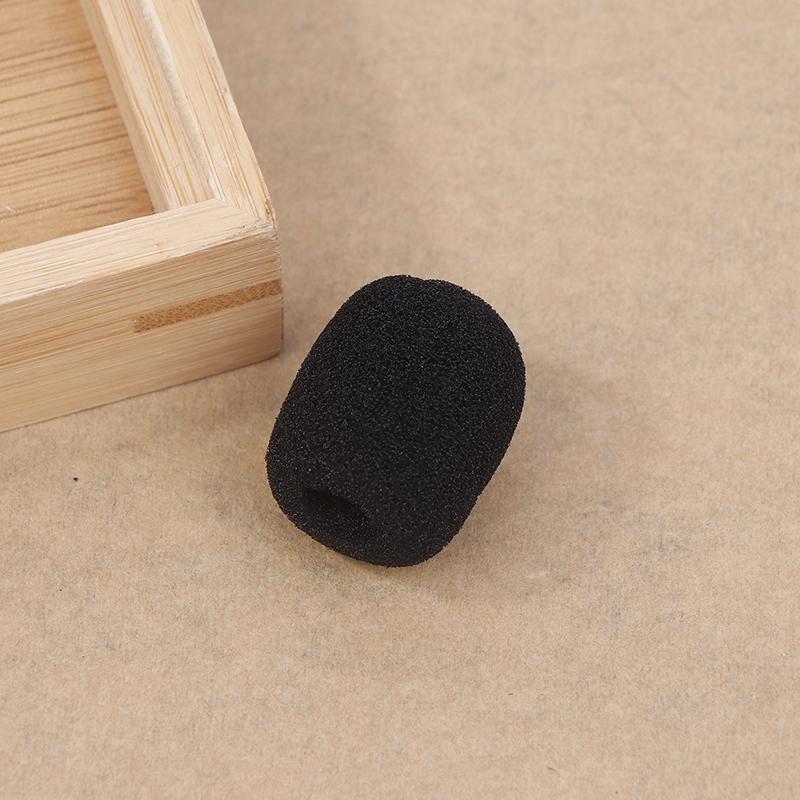 10 szt./zestaw Gąbka na mikrofon do zestawu słuchawkowego do interkomu motocyklowego, kasku, zestawu słuchawkowego Bluetooth, akcesoria