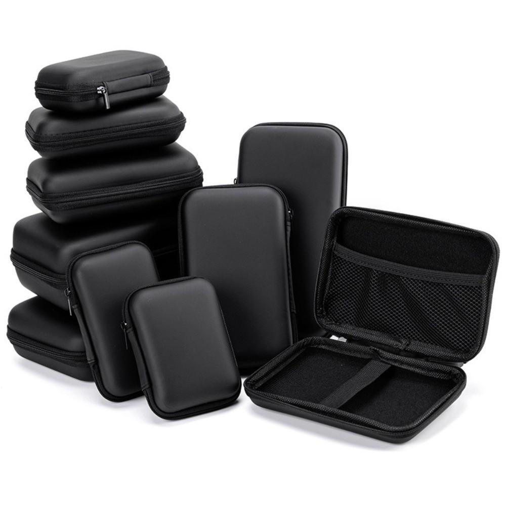 Mini Zipper Earphone Case Portable Pouch Carrying Bag New EVA Storage Box for Earphone