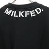 MILKFED. Short sleeve one piece ONE SIZE black Women Used