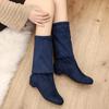 New Winter Thigh High Boots Women Shoes Over The Knee Boots Flat Long Ladies Rubber Boots  De Mujer Botas