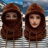 Warm Thermal Windproof Balaclava Ski Hood Motorcycle Polar Fleece Adjustable Cycling Neck Cover Full Face Mask Winter